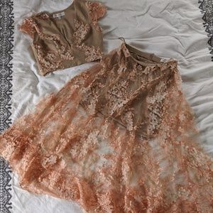 Dress the Population Two Piece Dress